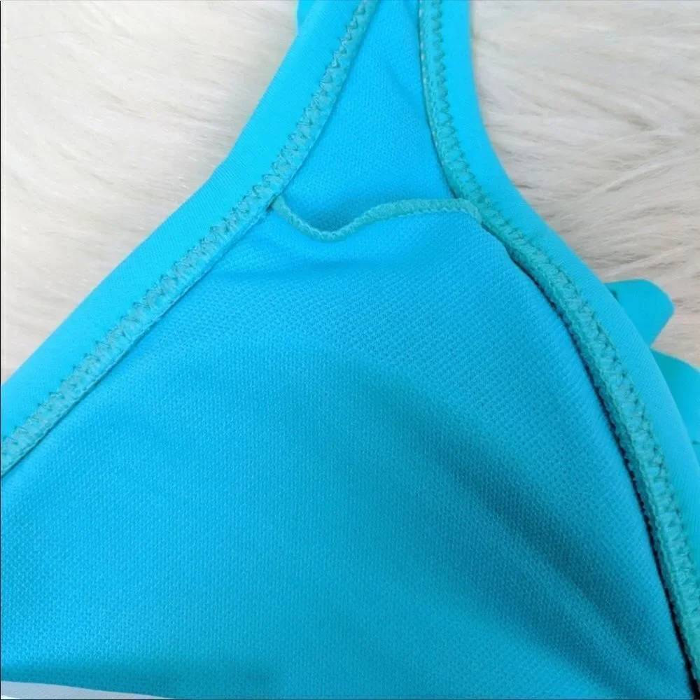 Jessica Simpson bikini, NWT, size S Aqua Blue